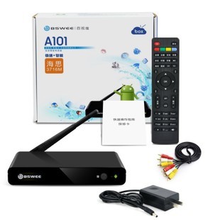 百视维安卓电视机顶盒A101 开启智能高清影音新体验