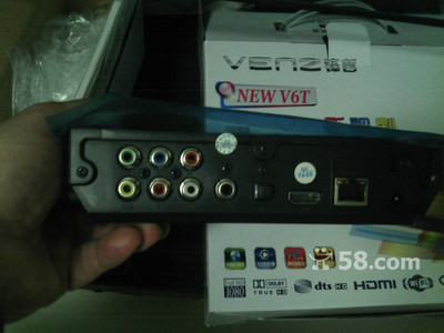 锋哲(VENZ)NEW V6T+高清网络播放器 京东定制版全解析